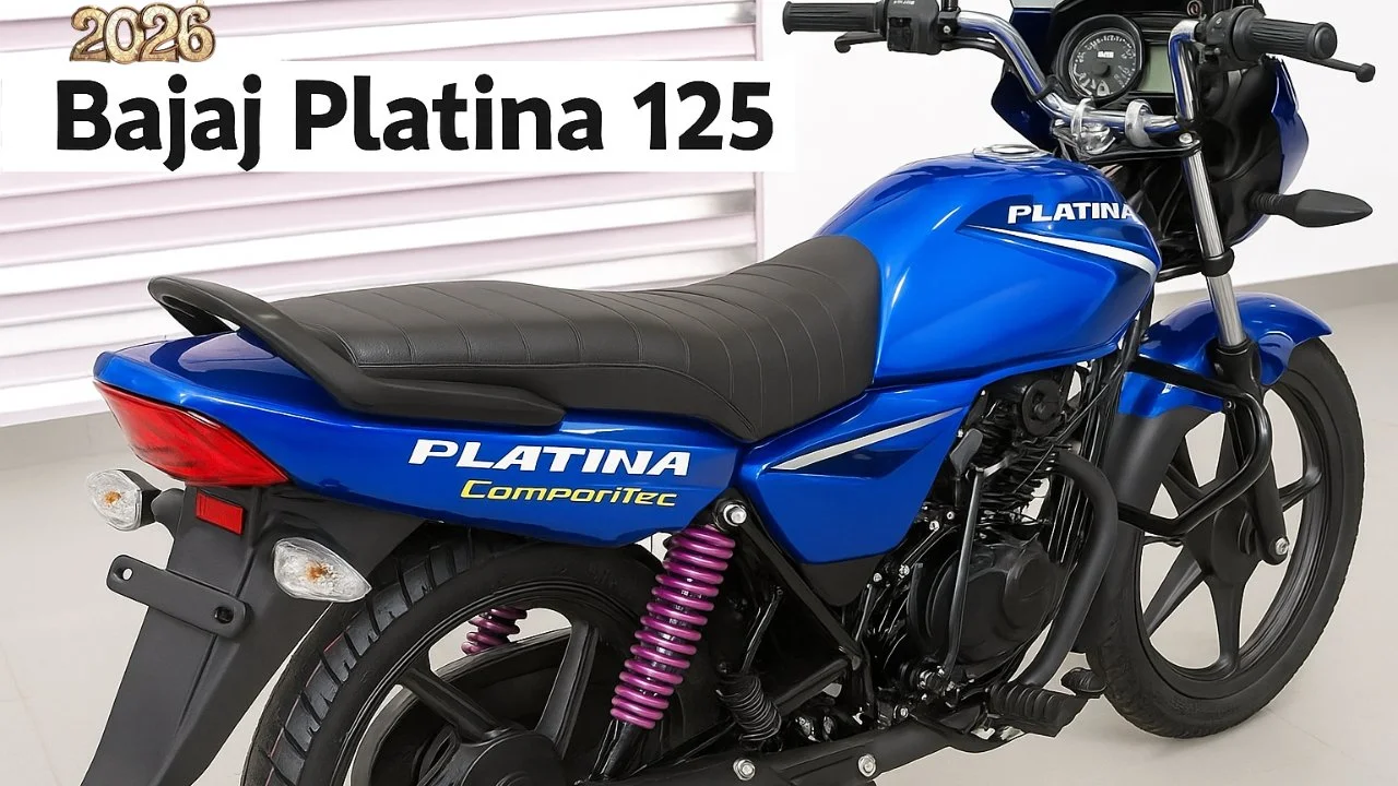 Bajaj Platina 125 2026 – 94KMPL Mileage, Stylish Design & Advanced Features Revealed!