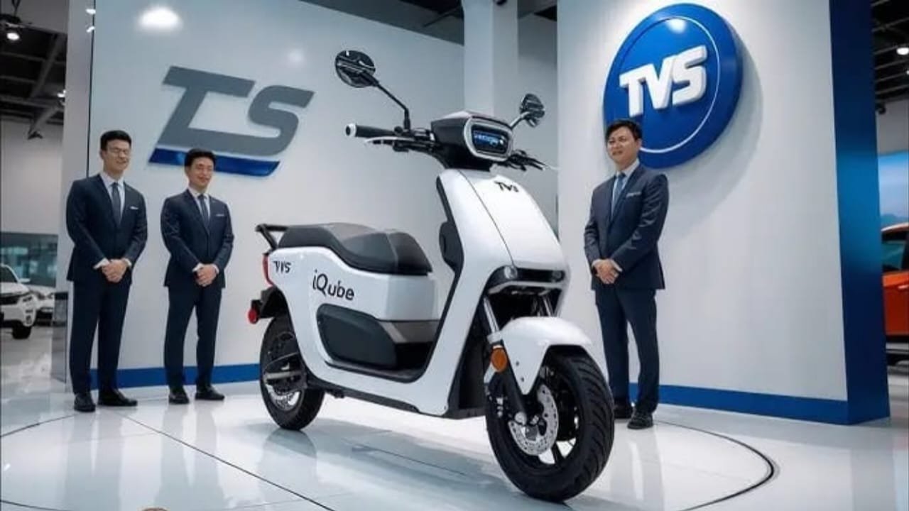 TVS iQube Electric 2025 – Smart EV Scooter with 580km Range, 100km/h Top Speed & Fast Charging at Just ₹65,000!